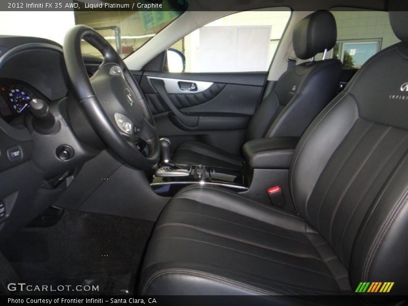 Liquid Platinum / Graphite 2012 Infiniti FX 35 AWD