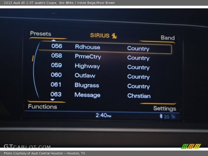 Ibis White / Velvet Beige/Moor Brown 2013 Audi A5 2.0T quattro Coupe