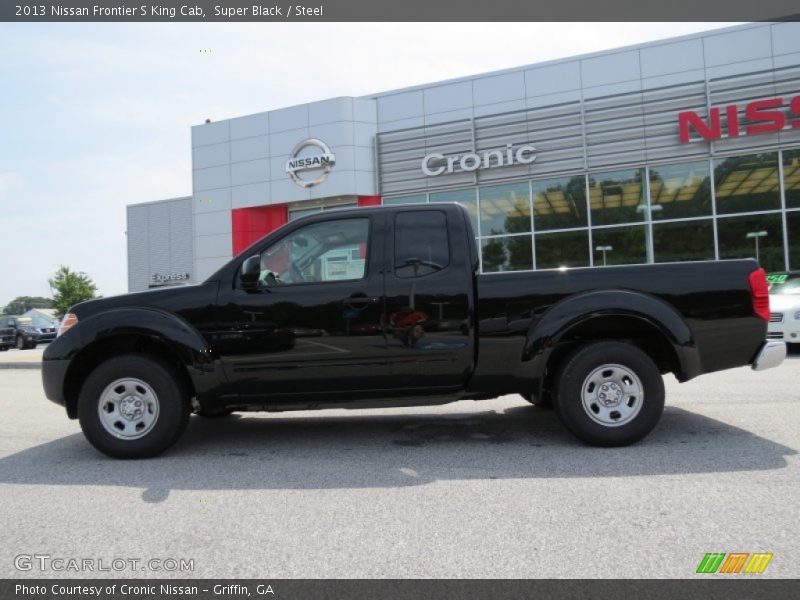 Super Black / Steel 2013 Nissan Frontier S King Cab