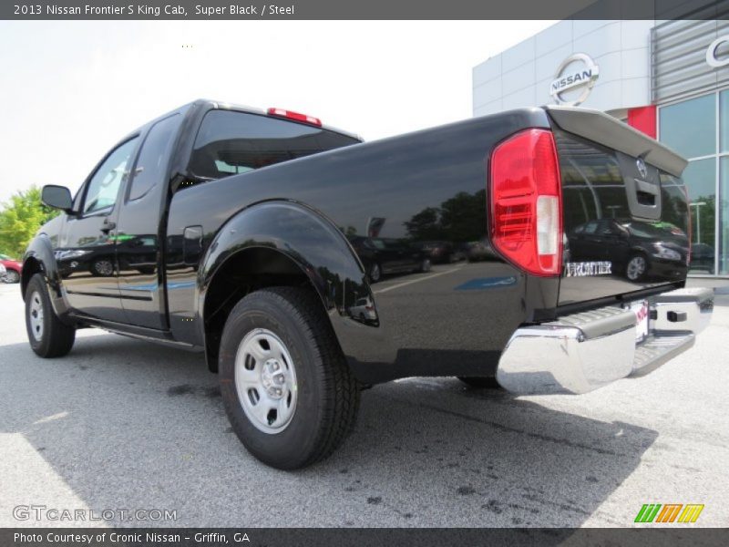 Super Black / Steel 2013 Nissan Frontier S King Cab