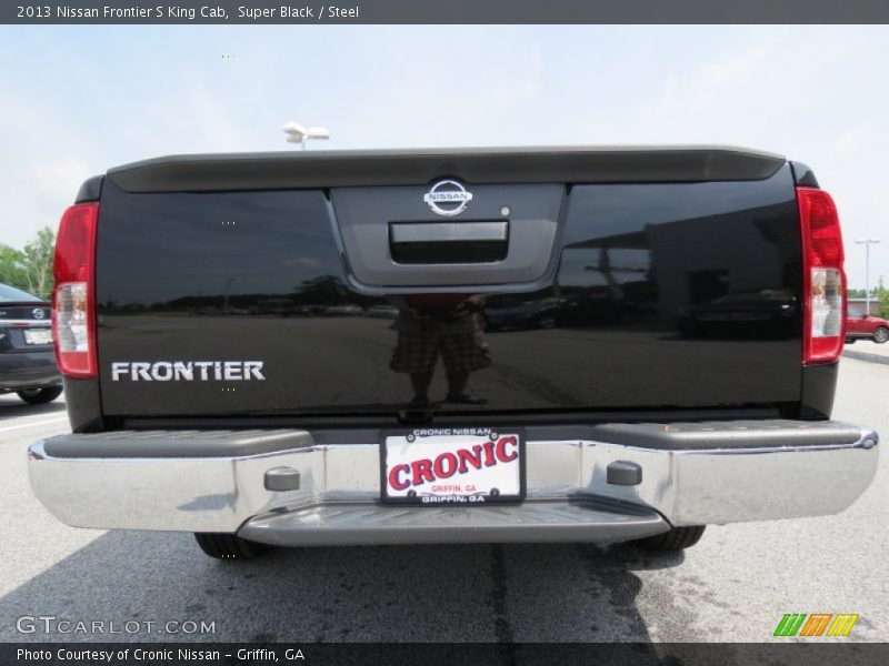 Super Black / Steel 2013 Nissan Frontier S King Cab