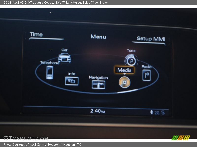 Ibis White / Velvet Beige/Moor Brown 2013 Audi A5 2.0T quattro Coupe
