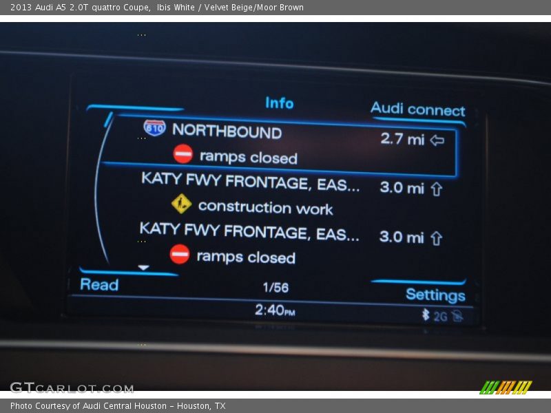 Ibis White / Velvet Beige/Moor Brown 2013 Audi A5 2.0T quattro Coupe