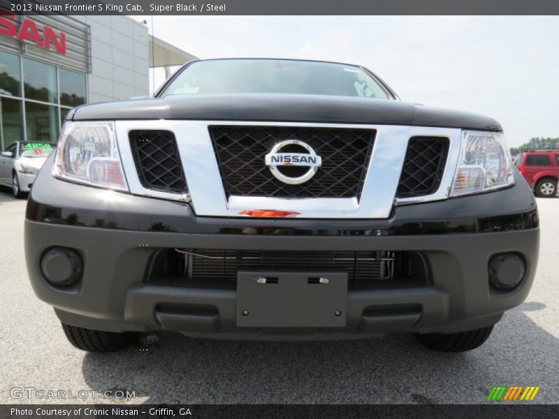Super Black / Steel 2013 Nissan Frontier S King Cab