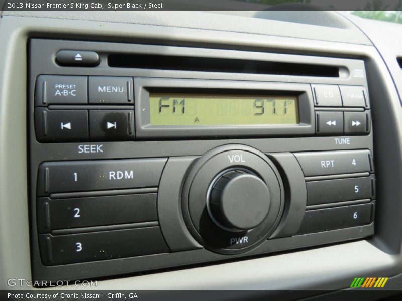 Audio System of 2013 Frontier S King Cab