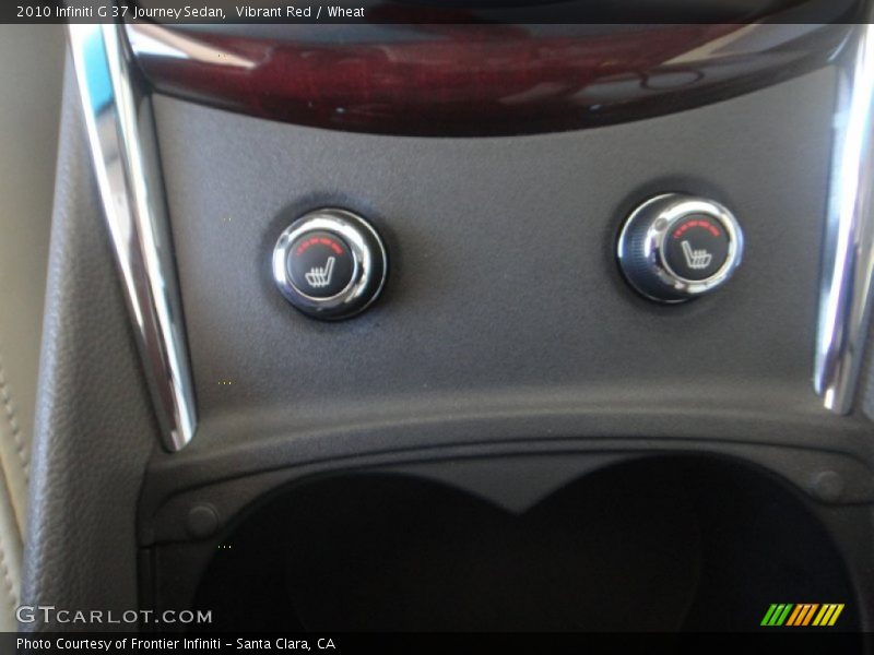 Vibrant Red / Wheat 2010 Infiniti G 37 Journey Sedan