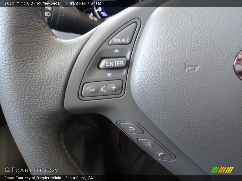 Vibrant Red / Wheat 2010 Infiniti G 37 Journey Sedan