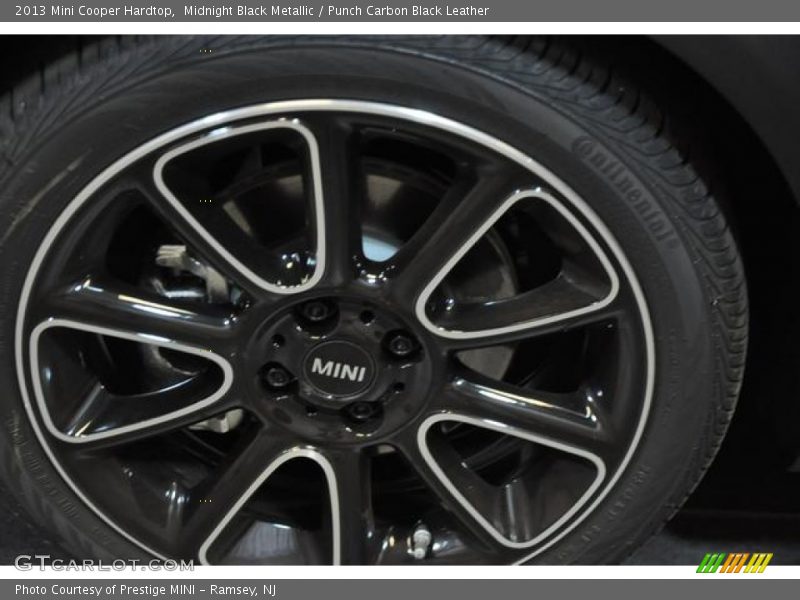Midnight Black Metallic / Punch Carbon Black Leather 2013 Mini Cooper Hardtop