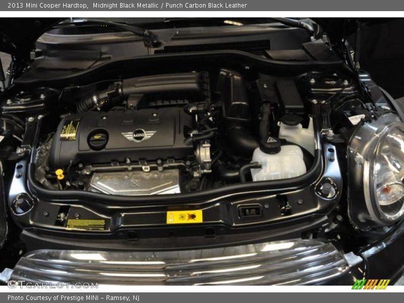 Midnight Black Metallic / Punch Carbon Black Leather 2013 Mini Cooper Hardtop