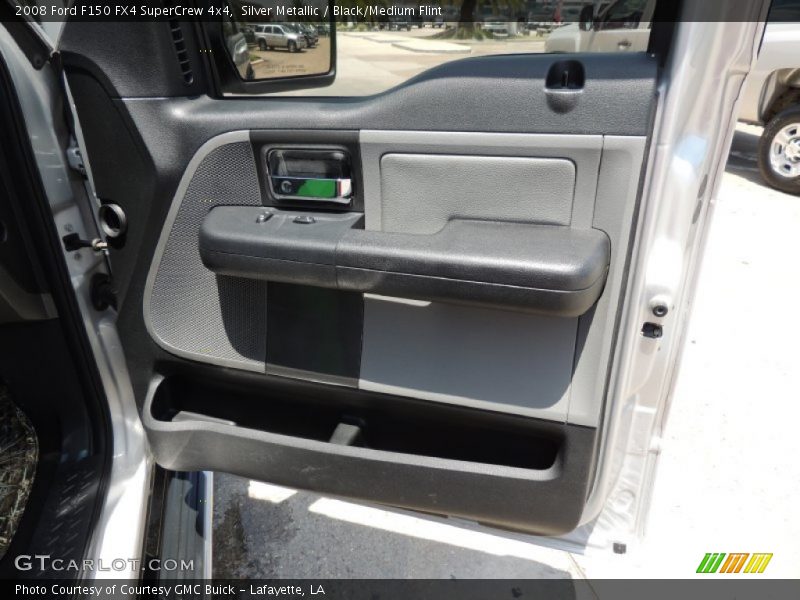 Silver Metallic / Black/Medium Flint 2008 Ford F150 FX4 SuperCrew 4x4