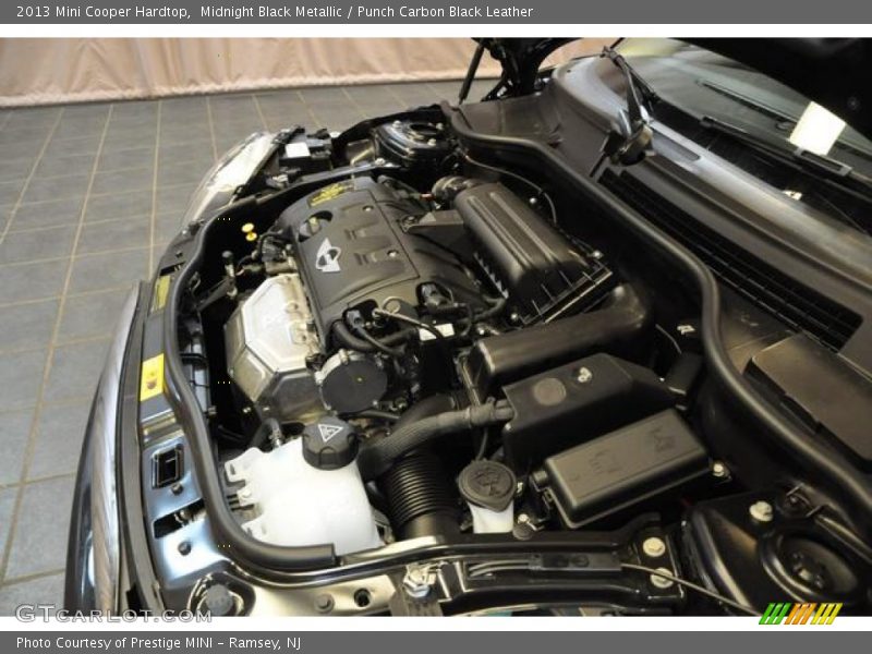 Midnight Black Metallic / Punch Carbon Black Leather 2013 Mini Cooper Hardtop