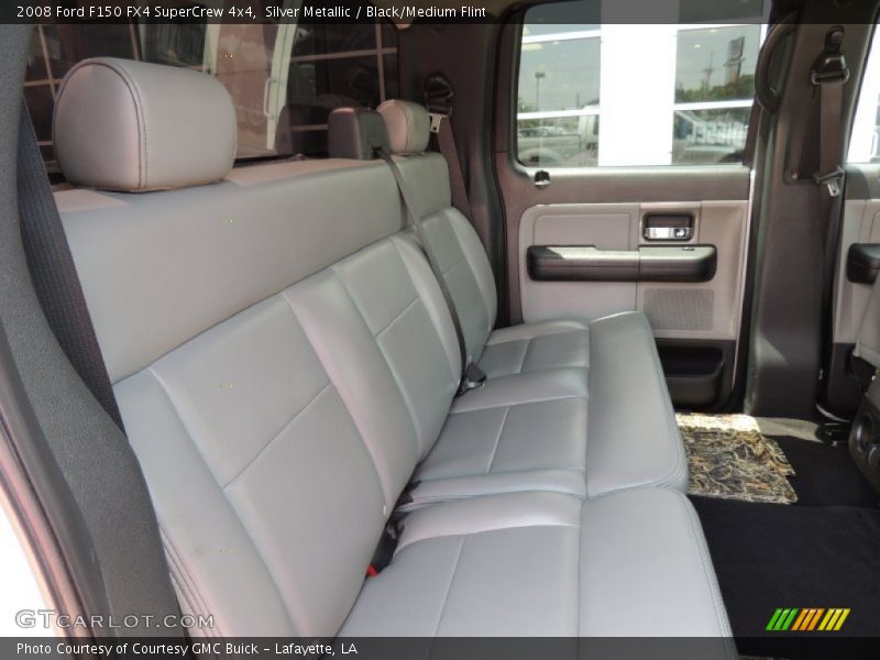 Silver Metallic / Black/Medium Flint 2008 Ford F150 FX4 SuperCrew 4x4