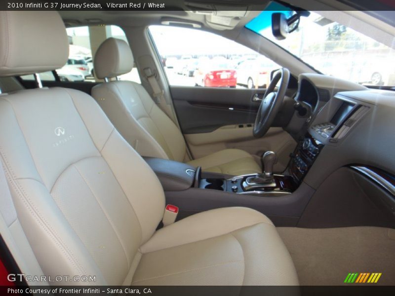 Vibrant Red / Wheat 2010 Infiniti G 37 Journey Sedan