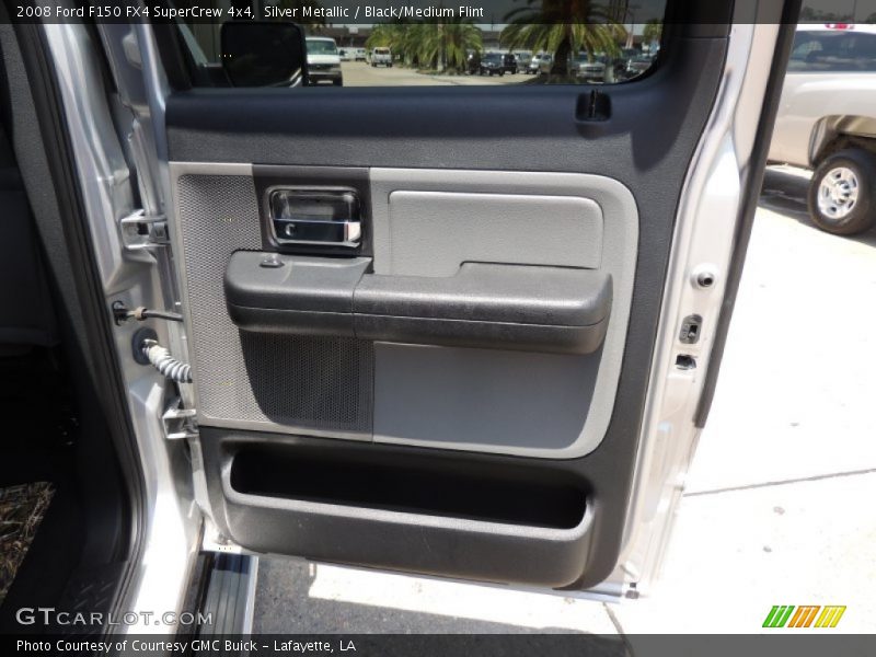 Silver Metallic / Black/Medium Flint 2008 Ford F150 FX4 SuperCrew 4x4