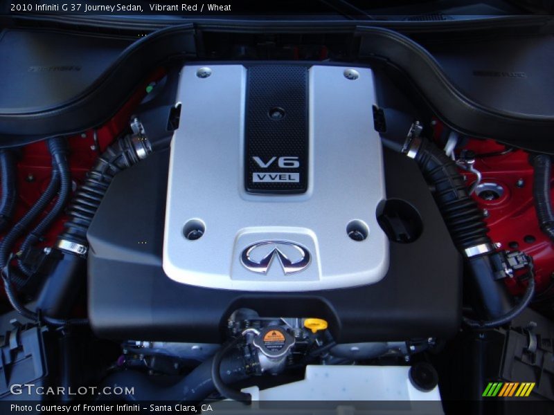 Vibrant Red / Wheat 2010 Infiniti G 37 Journey Sedan