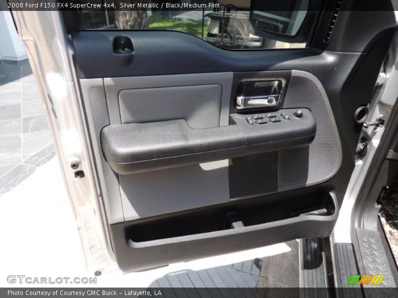 Silver Metallic / Black/Medium Flint 2008 Ford F150 FX4 SuperCrew 4x4