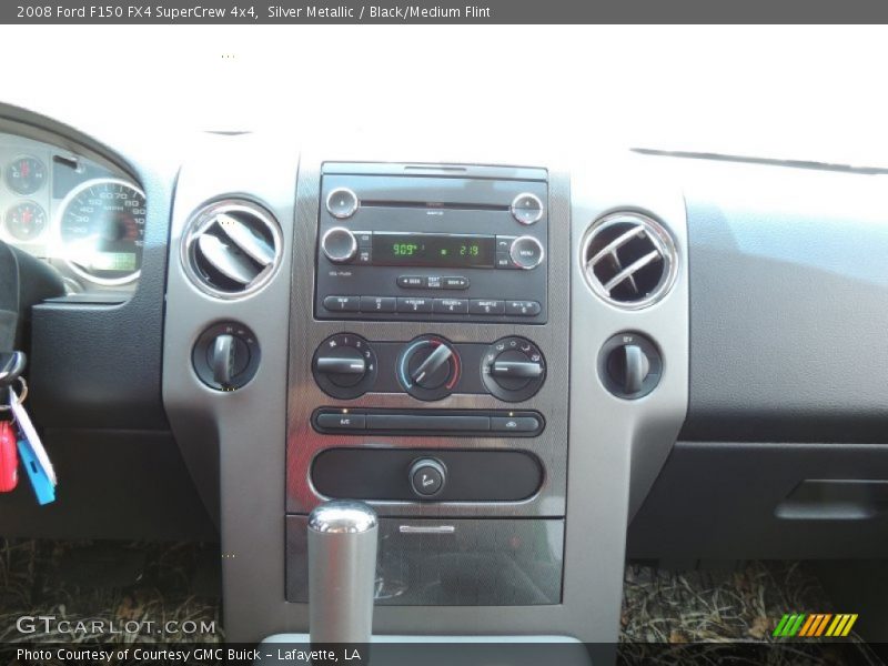 Silver Metallic / Black/Medium Flint 2008 Ford F150 FX4 SuperCrew 4x4