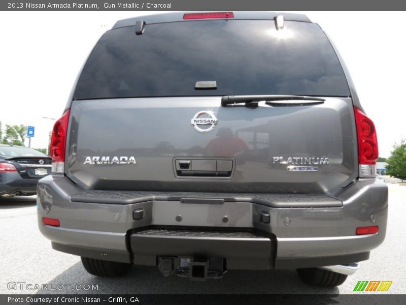 Gun Metallic / Charcoal 2013 Nissan Armada Platinum
