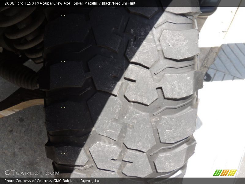 Silver Metallic / Black/Medium Flint 2008 Ford F150 FX4 SuperCrew 4x4