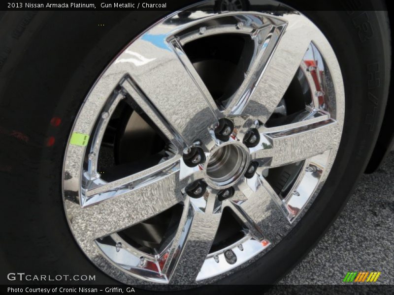 Gun Metallic / Charcoal 2013 Nissan Armada Platinum