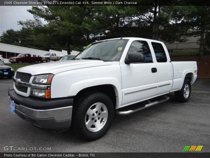 Summit White / Dark Charcoal 2005 Chevrolet Silverado 1500 Z71 Extended Cab 4x4