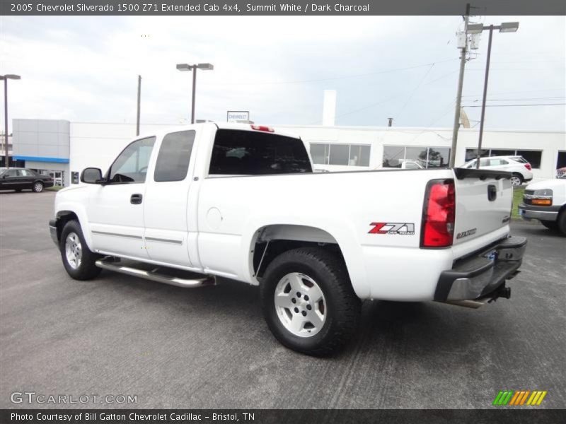Summit White / Dark Charcoal 2005 Chevrolet Silverado 1500 Z71 Extended Cab 4x4