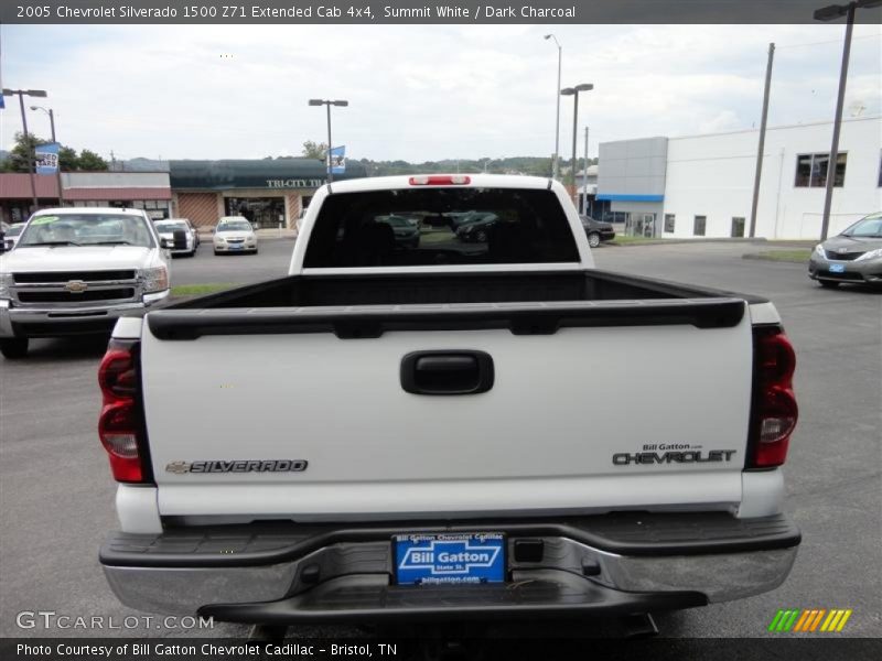 Summit White / Dark Charcoal 2005 Chevrolet Silverado 1500 Z71 Extended Cab 4x4