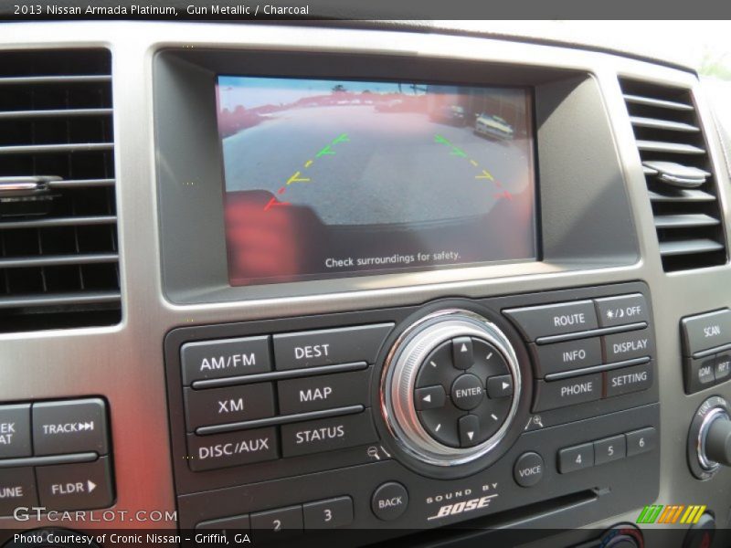 Gun Metallic / Charcoal 2013 Nissan Armada Platinum
