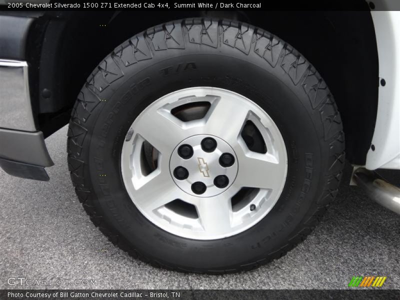 Summit White / Dark Charcoal 2005 Chevrolet Silverado 1500 Z71 Extended Cab 4x4