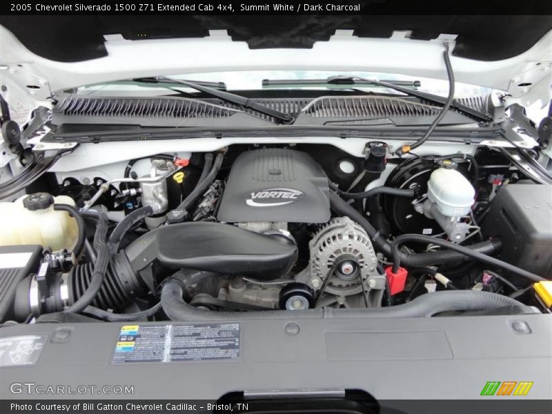 Summit White / Dark Charcoal 2005 Chevrolet Silverado 1500 Z71 Extended Cab 4x4