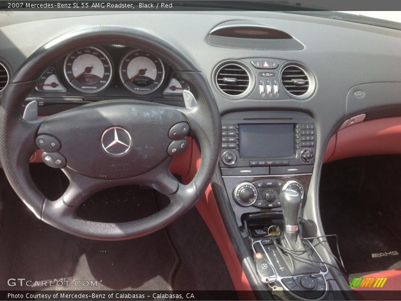 Dashboard of 2007 SL 55 AMG Roadster