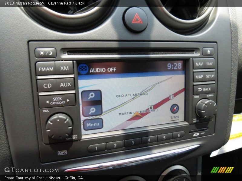 Cayenne Red / Black 2013 Nissan Rogue SV
