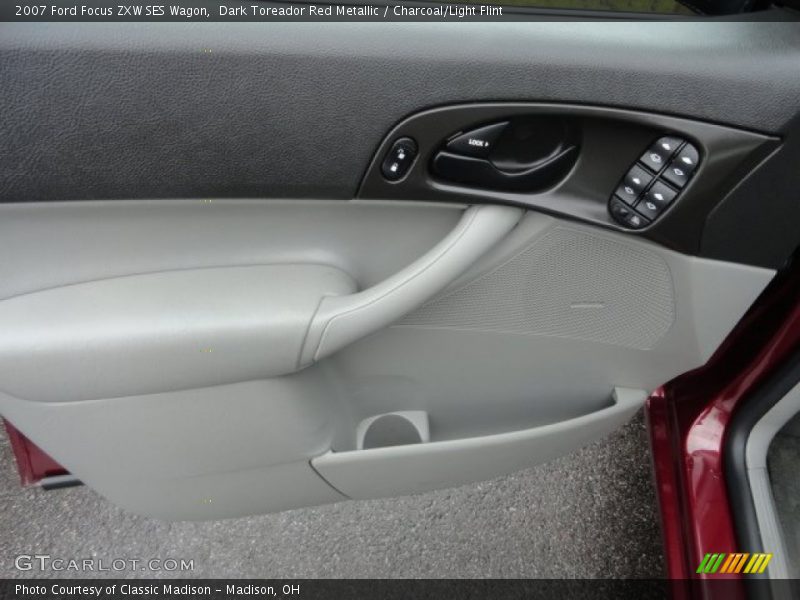 Dark Toreador Red Metallic / Charcoal/Light Flint 2007 Ford Focus ZXW SES Wagon