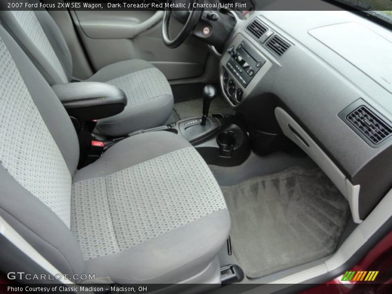 Dark Toreador Red Metallic / Charcoal/Light Flint 2007 Ford Focus ZXW SES Wagon