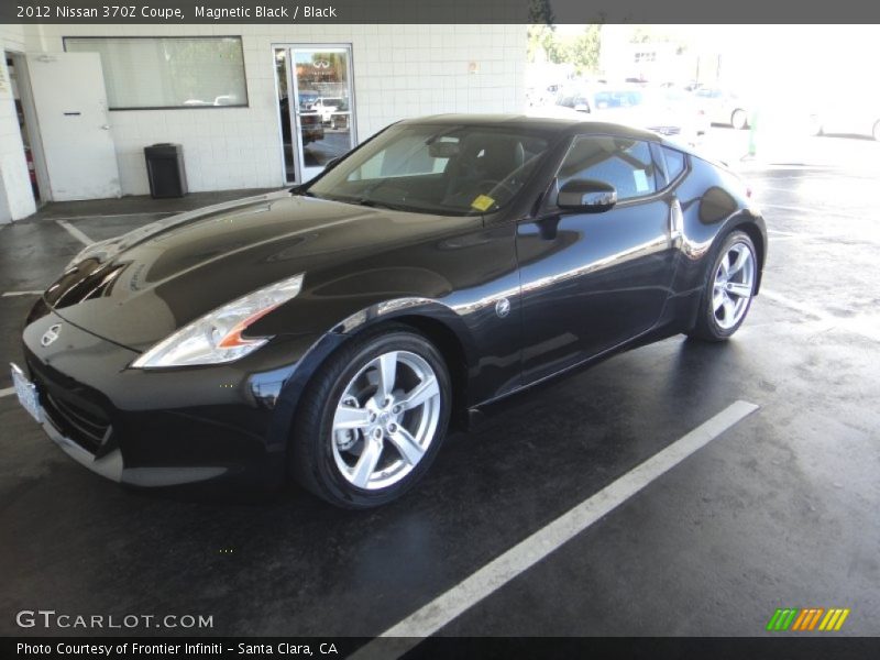 Magnetic Black / Black 2012 Nissan 370Z Coupe