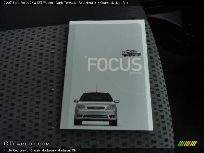 Dark Toreador Red Metallic / Charcoal/Light Flint 2007 Ford Focus ZXW SES Wagon