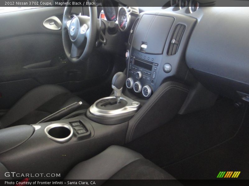Magnetic Black / Black 2012 Nissan 370Z Coupe