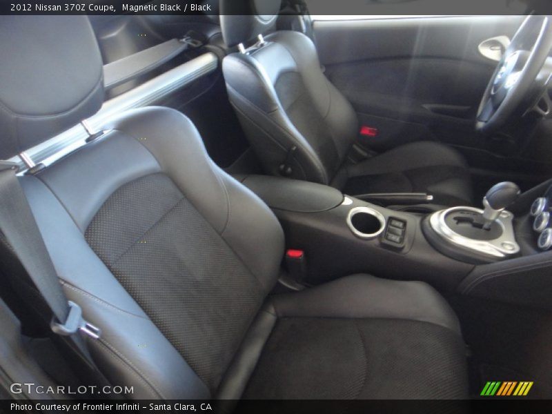 Magnetic Black / Black 2012 Nissan 370Z Coupe