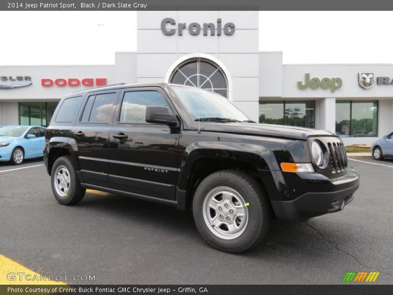 Black / Dark Slate Gray 2014 Jeep Patriot Sport