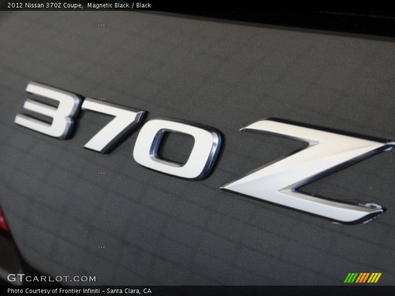 Magnetic Black / Black 2012 Nissan 370Z Coupe