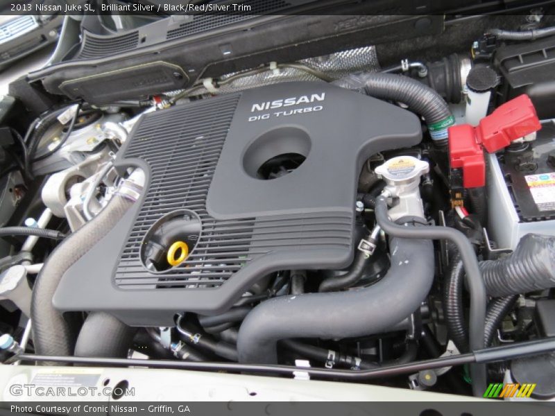 Brilliant Silver / Black/Red/Silver Trim 2013 Nissan Juke SL