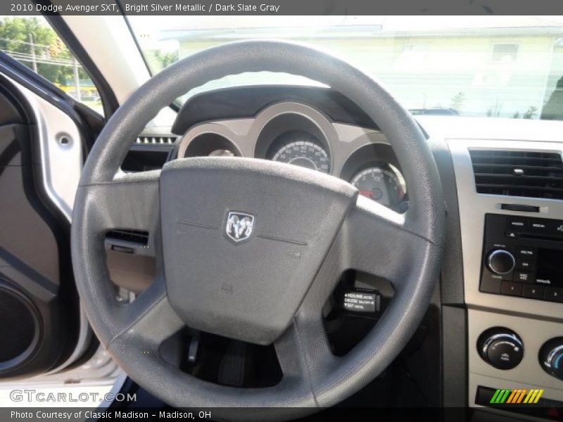 Bright Silver Metallic / Dark Slate Gray 2010 Dodge Avenger SXT
