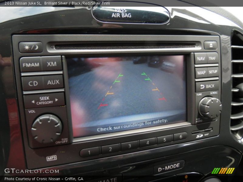 Brilliant Silver / Black/Red/Silver Trim 2013 Nissan Juke SL