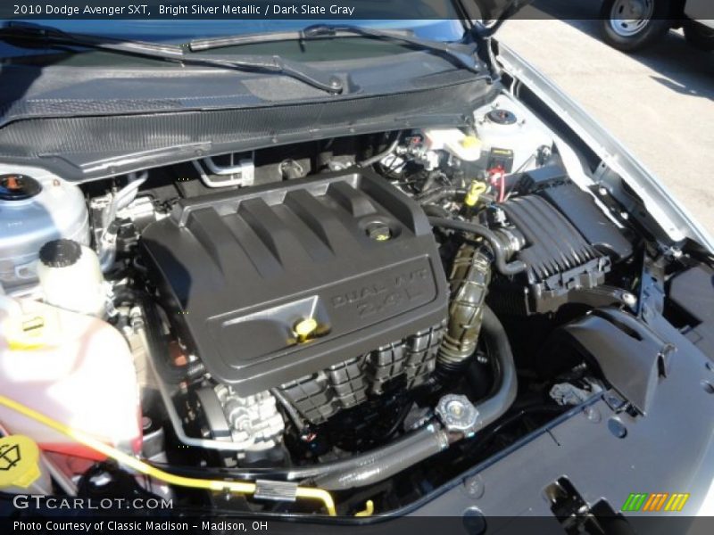 Bright Silver Metallic / Dark Slate Gray 2010 Dodge Avenger SXT