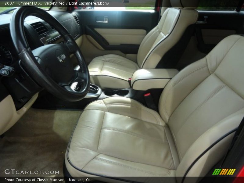  2007 H3 X Light Cashmere/Ebony Interior