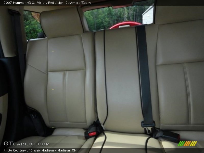 Victory Red / Light Cashmere/Ebony 2007 Hummer H3 X