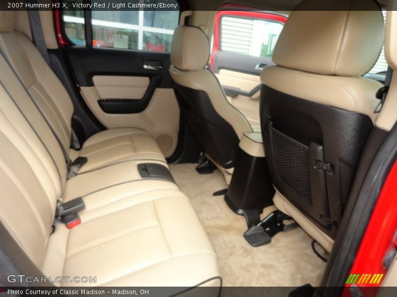 Rear Seat of 2007 H3 X