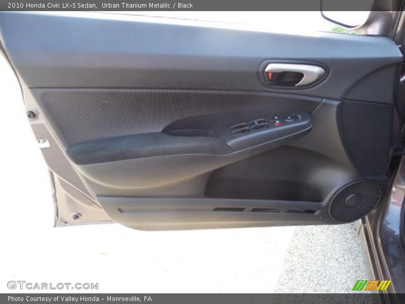 Urban Titanium Metallic / Black 2010 Honda Civic LX-S Sedan