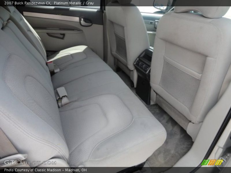 Platinum Metallic / Gray 2007 Buick Rendezvous CX