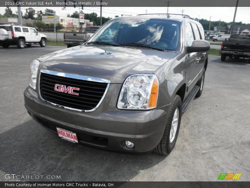 Mocha Steel Metallic / Ebony 2013 GMC Yukon SLE 4x4